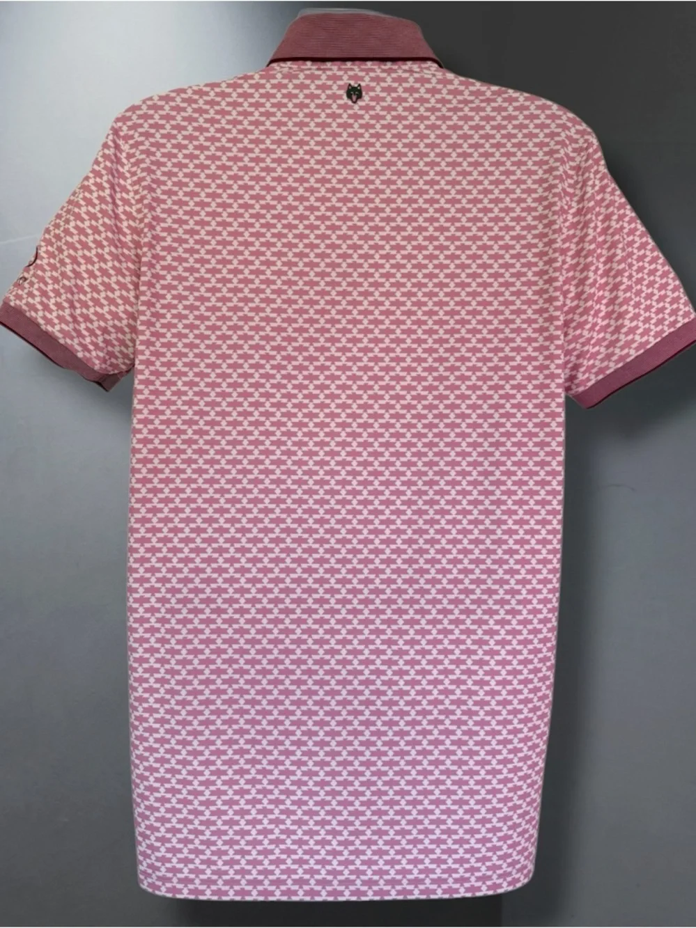 Greyson Thunderbird Polo Men M Pink Golf Performance Shirt Pine Canyon - Picture 9 of 13